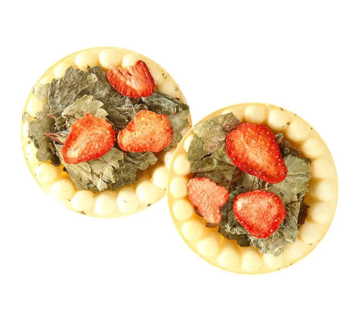 Dehner Lieblinge Nagersnack Erdbeer-Körbchen, 15 g
