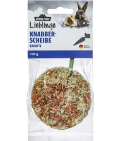 Dehner Lieblinge Nagersnack Knabber-Scheibe, 100 g