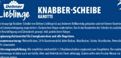 Dehner Lieblinge Nagersnack Knabber-Scheibe, 100 g