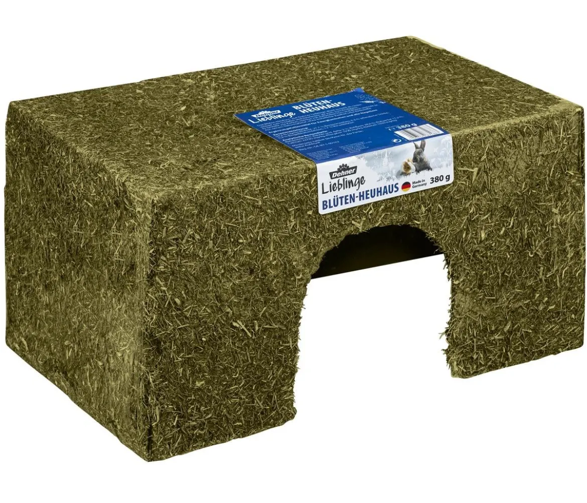 Dehner Lieblinge Nagersnack Blüten-Heuhaus