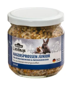 Dehner Lieblinge Nagersprossen für Meerschweinchen & Kaninchen, Junior, 210 ml