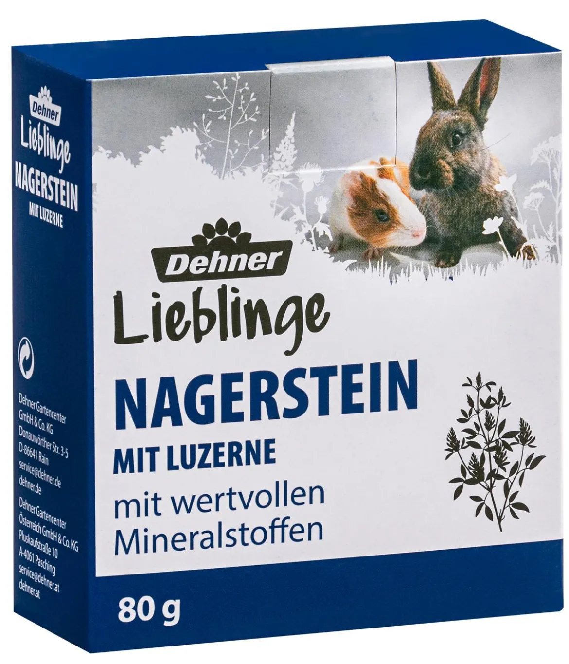 Dehner Lieblinge Nagerstein mit Luzerne, 65 g