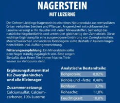 Dehner Lieblinge Nagerstein mit Luzerne, 65 g