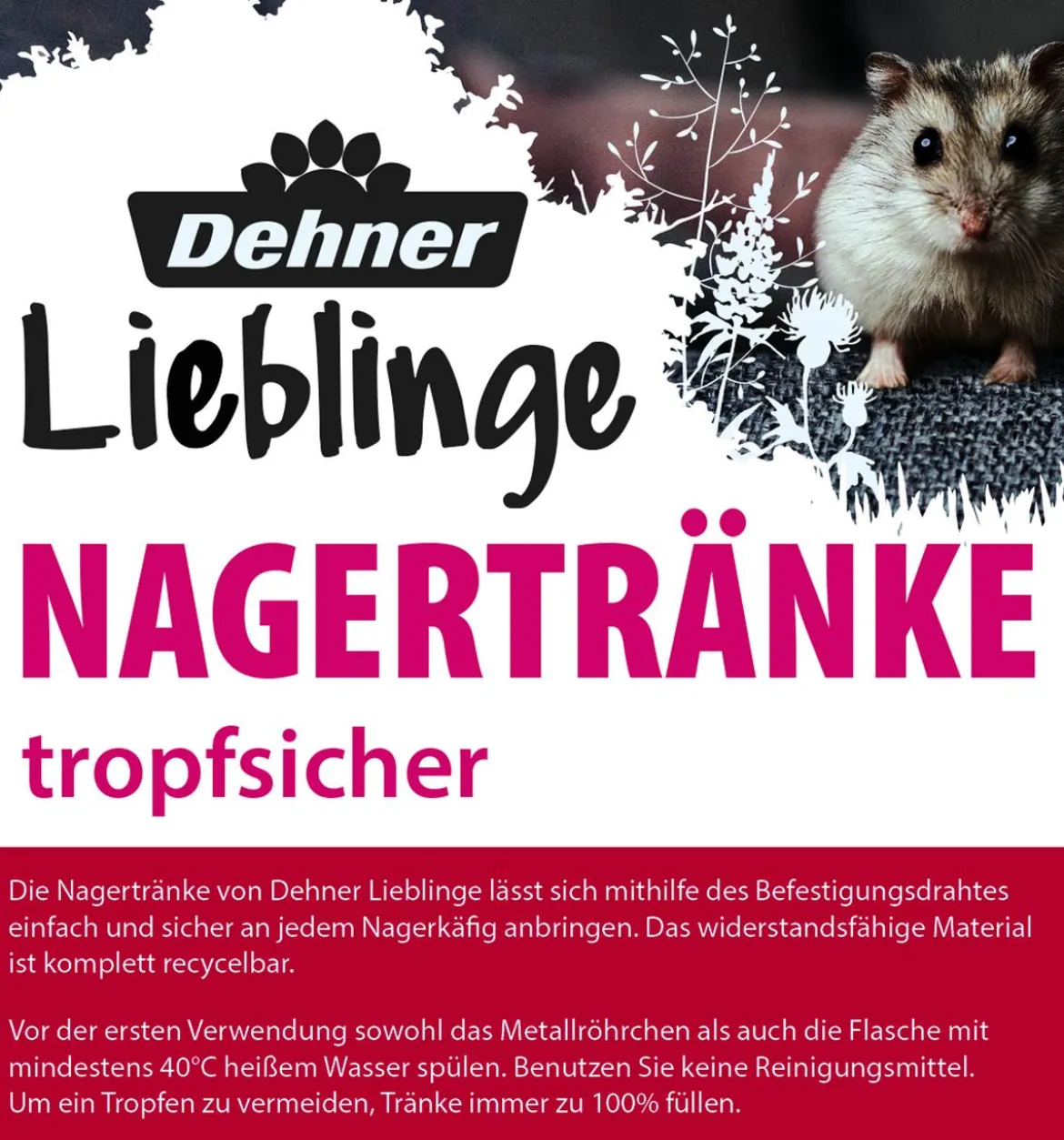 Dehner Lieblinge Nagertränke, 250 ml