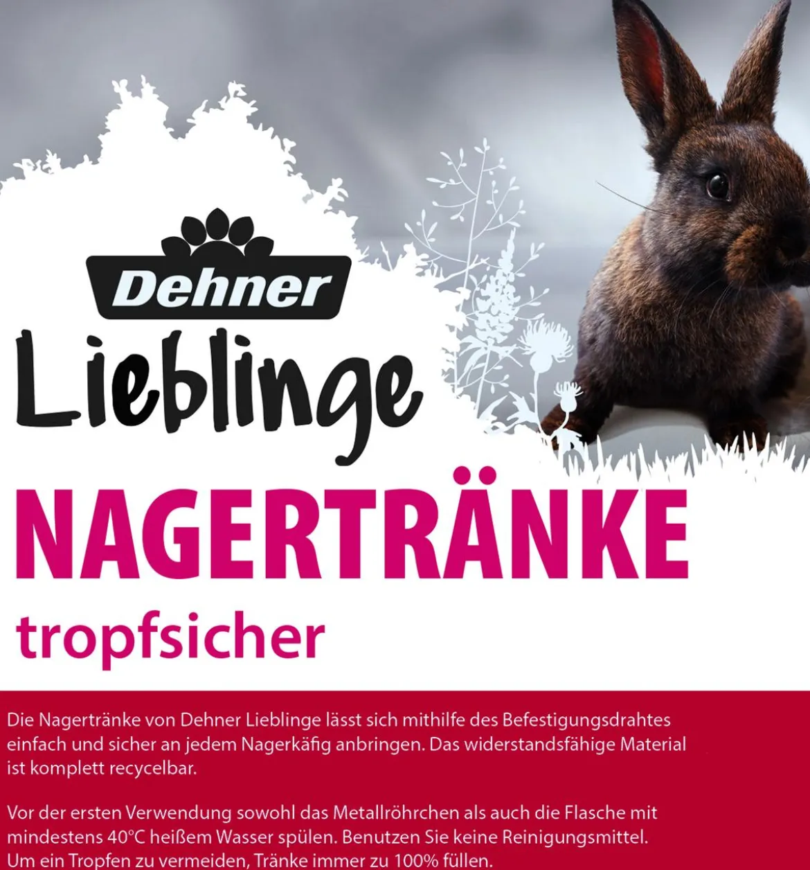 Dehner Lieblinge Nagertränke, 500 ml