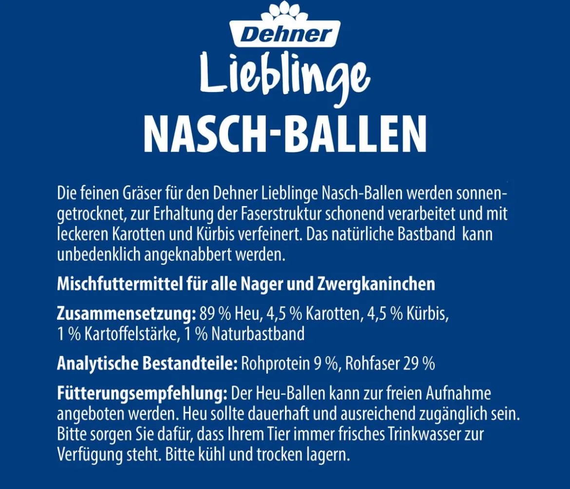 Dehner Lieblinge Nasch-Ballen mit Gemüse, 100 g