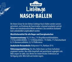 Dehner Lieblinge Nasch-Ballen mit Blüten, 100 g
