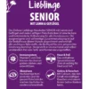 Dehner Lieblinge Nassfutter für Hunde Senior, Lamm & Geflügel, 6 x 400 g/800 g