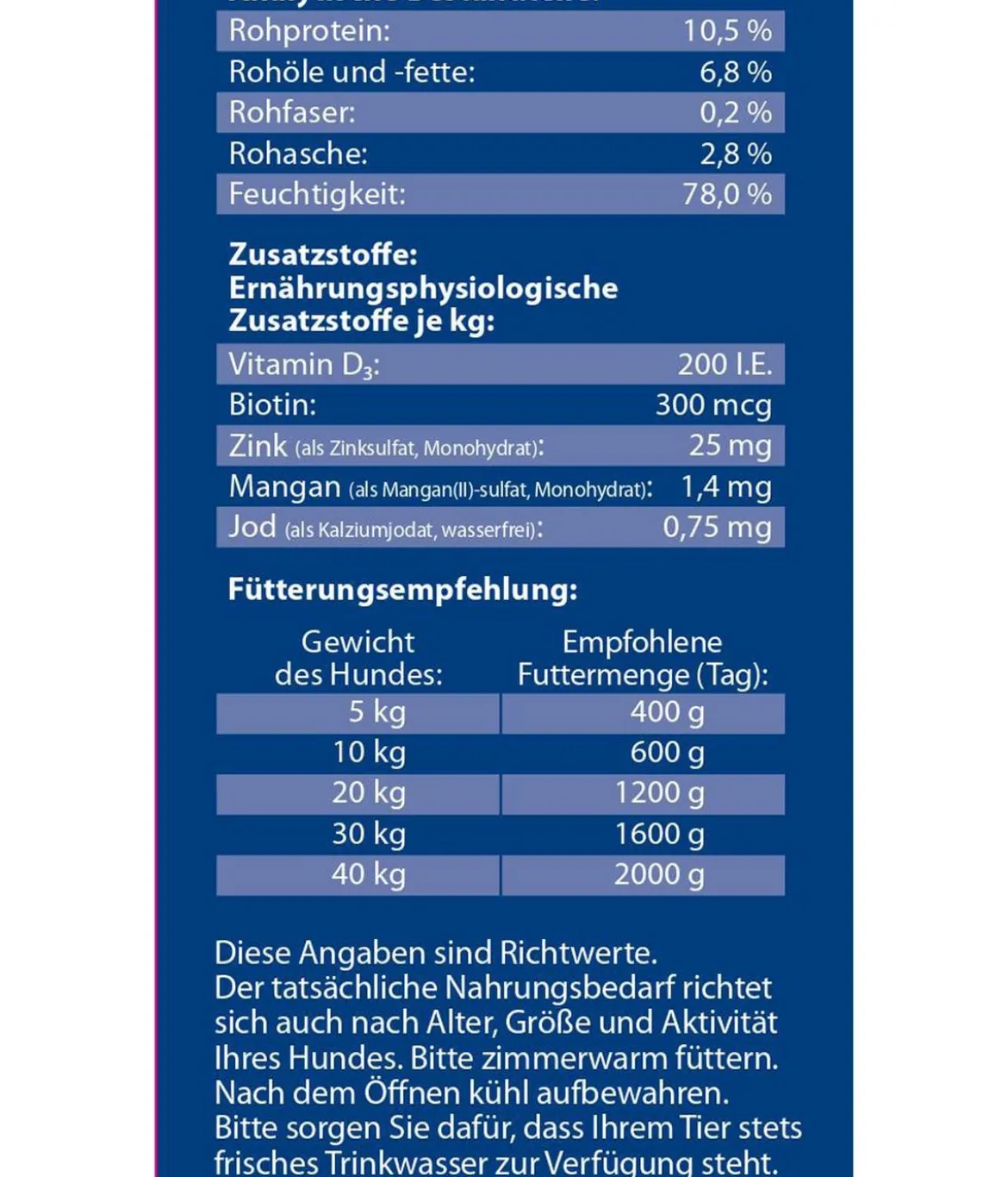 Dehner Lieblinge Nassfutter für Hunde Adult
