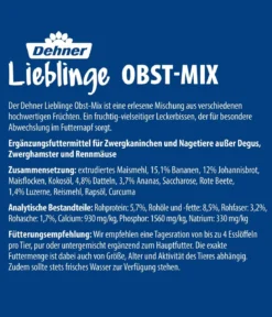 Dehner Lieblinge Obst-Mix, 200 g