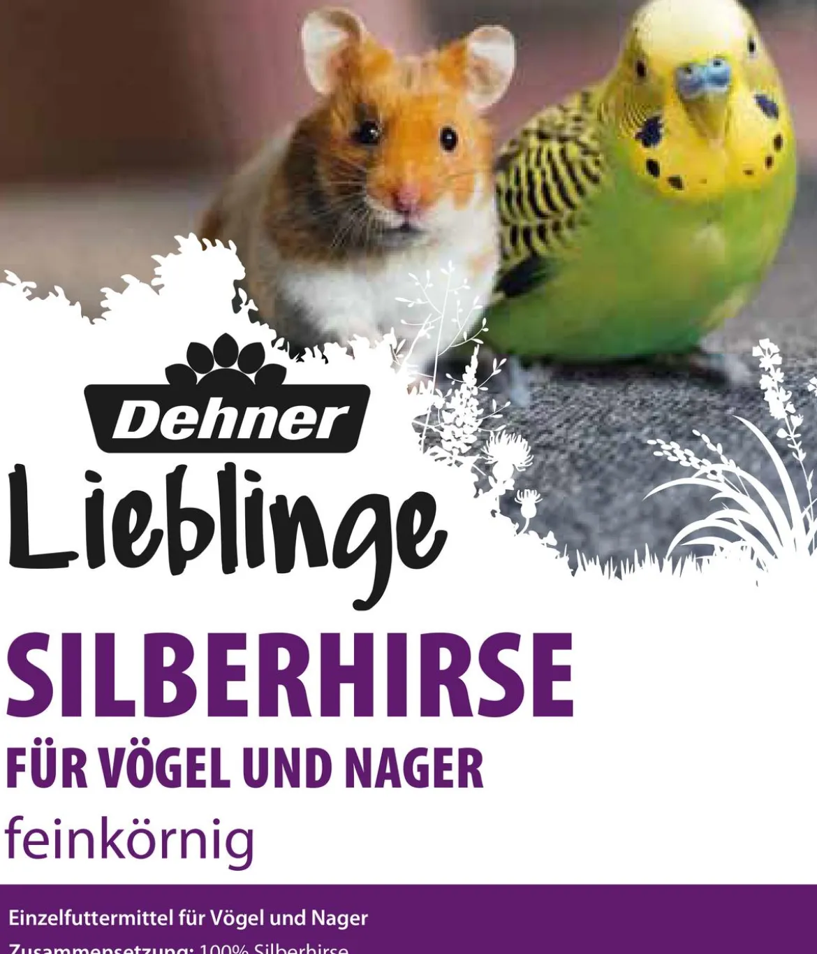 Dehner Lieblinge Silberhirse, 1 kg