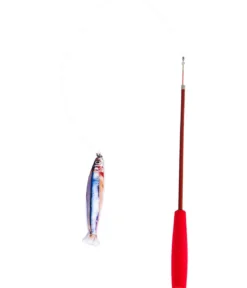 Dehner Lieblinge Spielangel Baitfish, ca. L37-97 cm