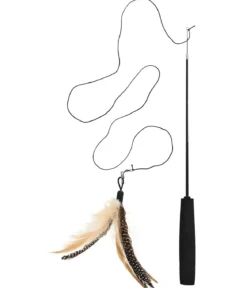 Dehner Lieblinge Spielangel Feathers, ca. L38-68 cm