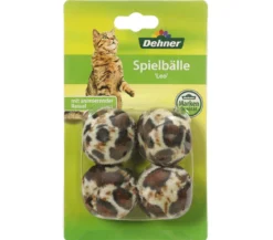 Dehner Lieblinge Spielbälle Leo, 4er-Set