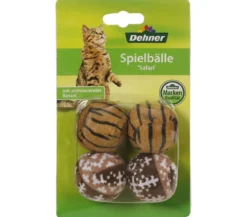 Dehner Lieblinge Spielbälle Safari, 4er-Set
