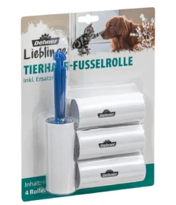 Dehner Lieblinge Tierhaar-Fusselrolle, 4er-Set
