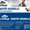 Dehner Lieblinge Timothy-Heurolle mit Apfel & Hagebutte, 200 g