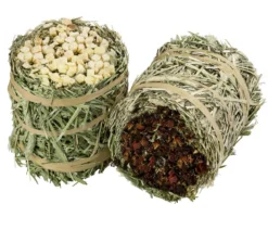 Dehner Lieblinge Timothy-Heurolle mit Apfel & Hagebutte, 200 g