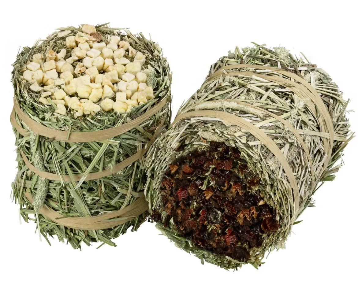 Dehner Lieblinge Timothy-Heurolle mit Apfel & Hagebutte, 200 g