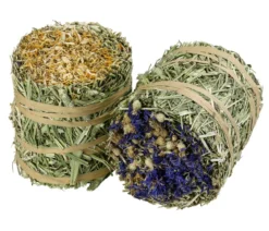 Dehner Lieblinge Timothy-Heurolle mit Ringelblume & Kornblume, 200 g