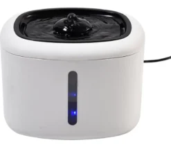 Dehner Lieblinge Trinkbrunnen USB, weiß, 2,5 l