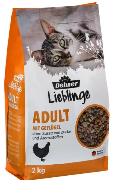 Dehner Lieblinge Trockenfutter für Katzen Adult, 2 kg