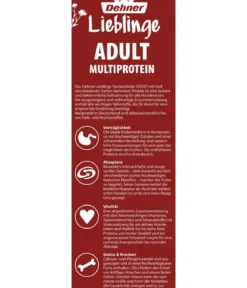 Dehner Lieblinge Trockenfutter für Hunde Multiprotein Adult