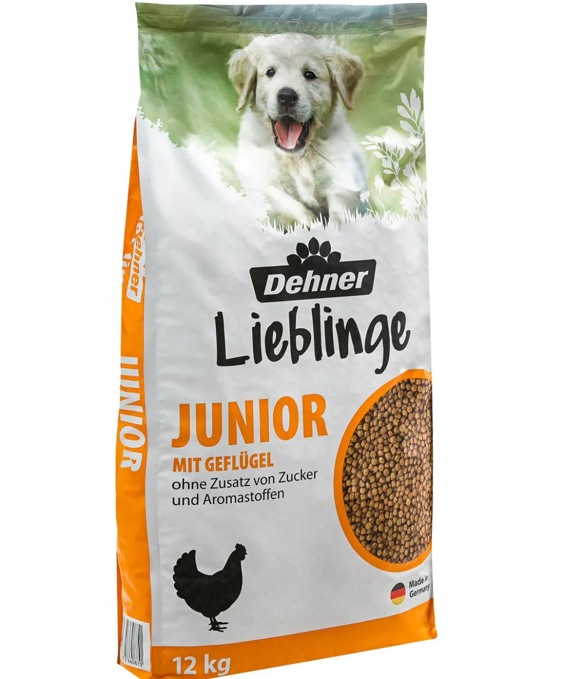 Dehner Lieblinge Trockenfutter für Hunde Knusper Mix Junior, Geflügel