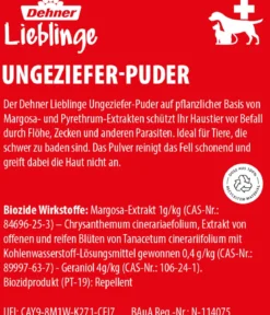 Dehner Lieblinge Ungeziefer-Puder, 150 g
