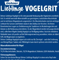 Dehner Lieblinge Vogelgrit, 500 g