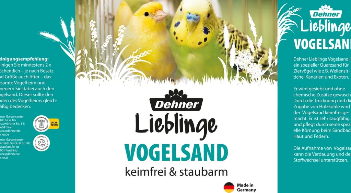 Dehner Lieblinge Vogelsand