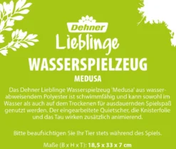 Dehner Lieblinge Wasserspielzeug Medusa, ca. B18,5/H33/T7 cm