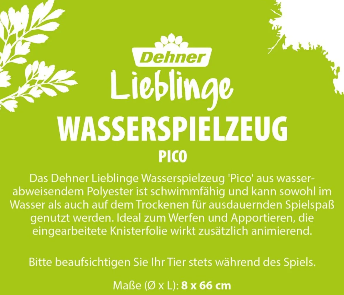 Dehner Lieblinge Wasserspielzeug Pico, ca. Ø8/L66 cm