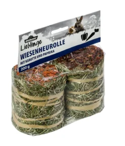Dehner Lieblinge Wiesenheurolle mit Karotte & Paprika, 200 g