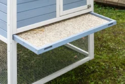 Dehner Lieblinge XXL Nagerheim Funny Flocke, hellblau, ca. B170/H120/T99 cm