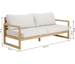 Dehner Loungebank Port-au-Prince, 2-Sitzer