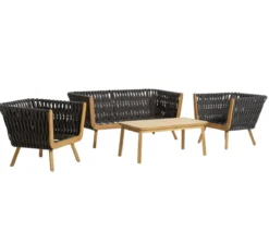 Dehner Lounge Granada, 4-teilig
