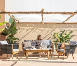 Dehner Lounge Granada, 4-teilig