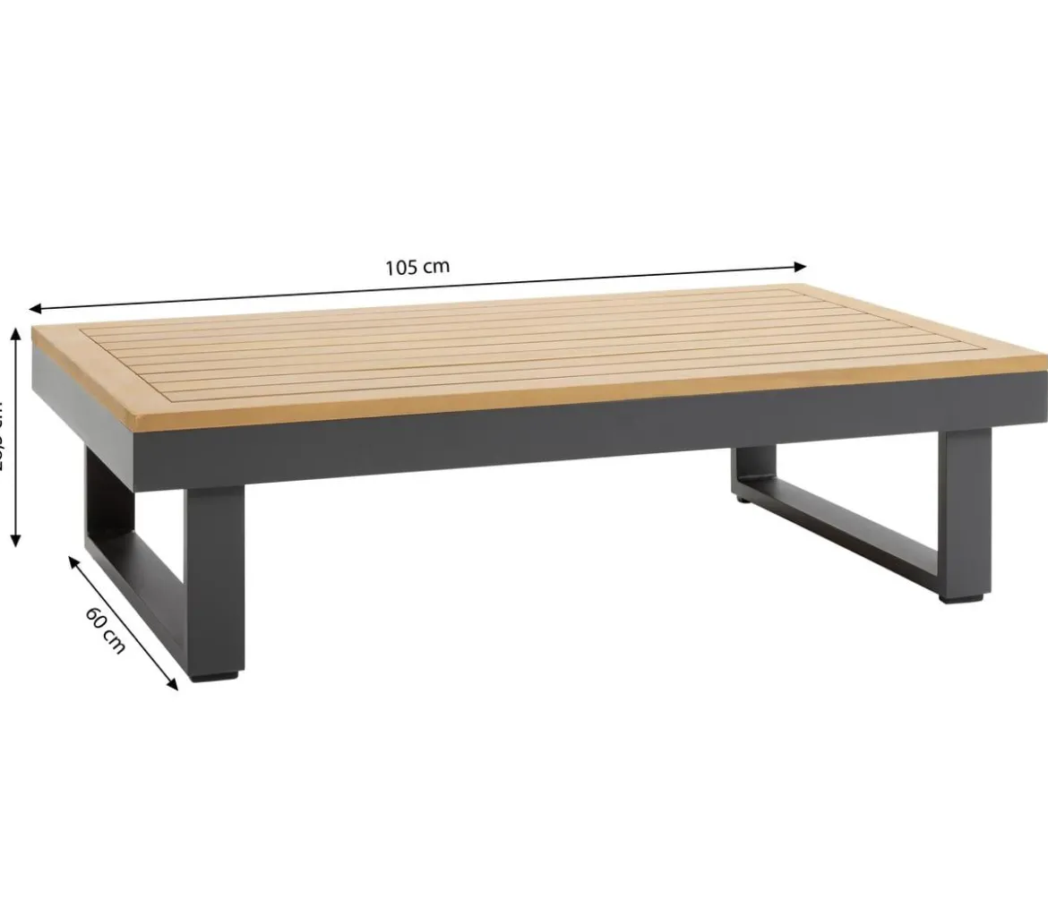Dehner Lounge Riva, 3-teilig