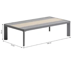 Dehner Lounge Salo, 4-teilig