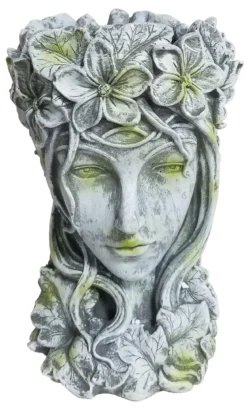 Dehner Magnesia-Kopf Aphrodite zum Bepflanzen, ca. B23/H35/T23 cm
