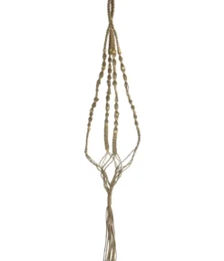Dehner Makramee-Ampel Pearl, natur