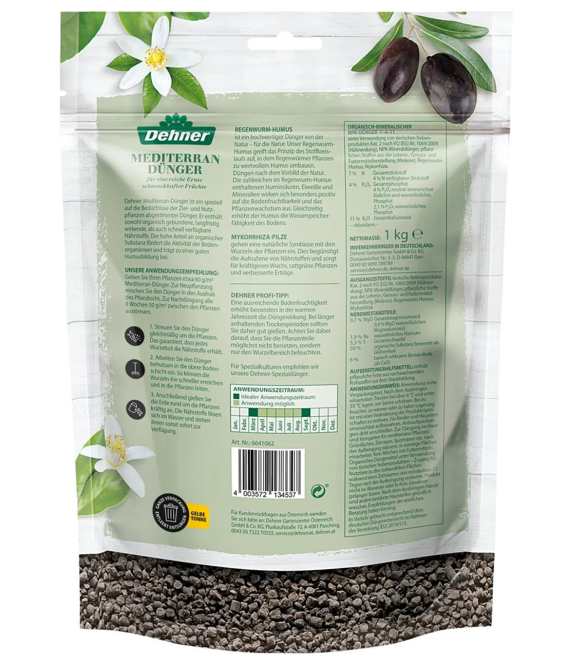 Dehner Mediterran-Dünger, 1 kg
