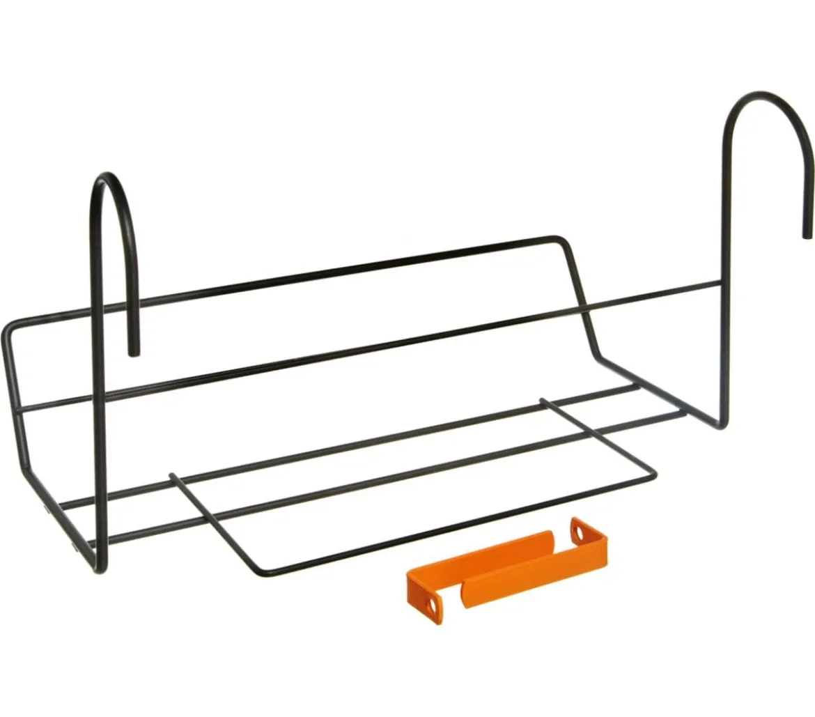 Dehner Metall-Balkonblumenkastenhalter Mary, ca. B36,5/H23/T14 cm