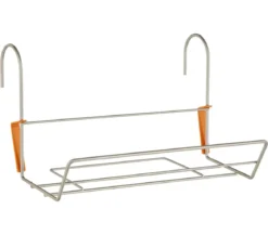Dehner Metall-Balkonblumenkastenhalter Mary, ca. B36,5/H23/T14 cm
