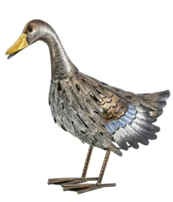 Dehner Metall-Ente, ca. B43/H37/T16 cm