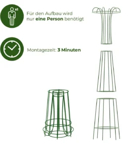 Dehner Metall-Obelisk Maxima