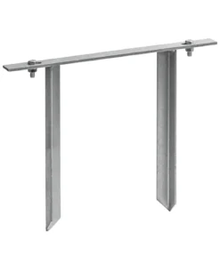 Dehner Metall-Rosenbogen Bodenanker, ca. B38/H30/T2,5 cm