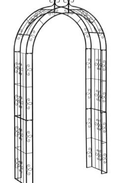 Dehner Metall-Rosenbogen Bradford, ca. B120/H238/T38 cm