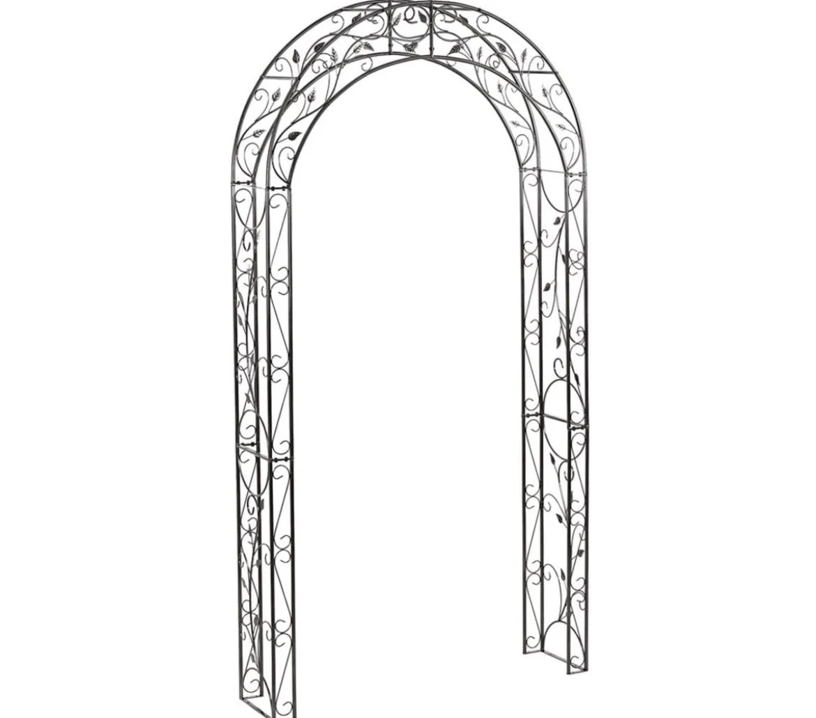 Dehner Metall-Rosenbogen Cornwall, ca. B118/H236/T31 cm